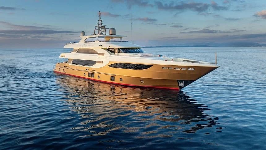 Gold Plated Yacht (100m)
